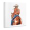Stupell Industries Fashionable Chic Cowgirl Wall Plaque Art Design by Amanda Greenwood